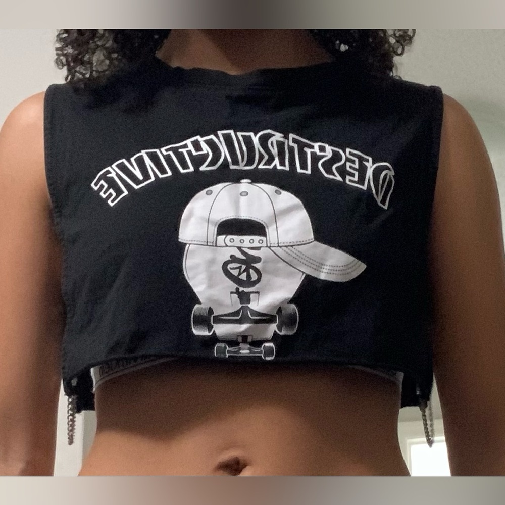 Adika Destructive Crop Top